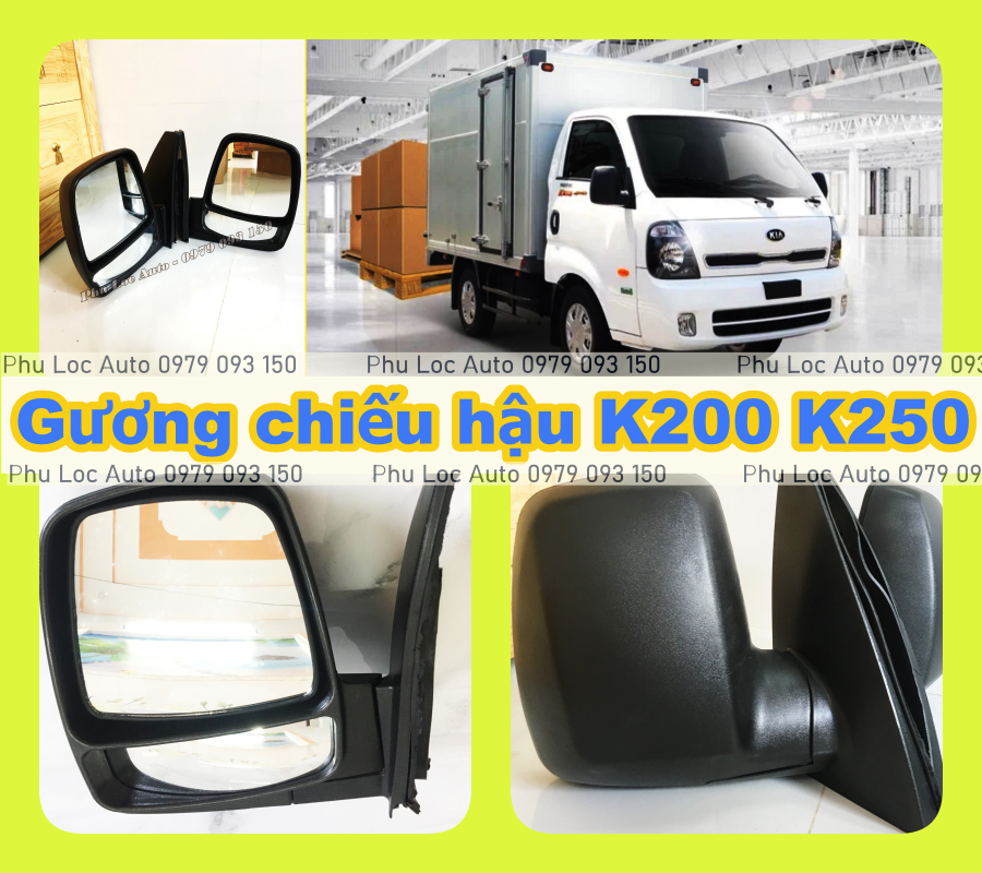 ( Hàng chính hãng) Gương chiếu hậu xe tải KIA K200 250 K250L K200S BONGGO ( giá 1 cái) ( Hàng chính hãng) Gương chiếu hậu xe tải KIA K200 250 K250L K200S BONGGO ( giá 1 cái)
