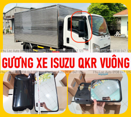 Gương chiếu hậu xe tải ISUZU QKR VUÔNG từ đời 2022 gương lớn trên ( giá 1 cái) Gương chiếu hậu xe tải ISUZU QKR VUÔNG từ đời 2022 gương lớn trên ( giá 1 cái)
