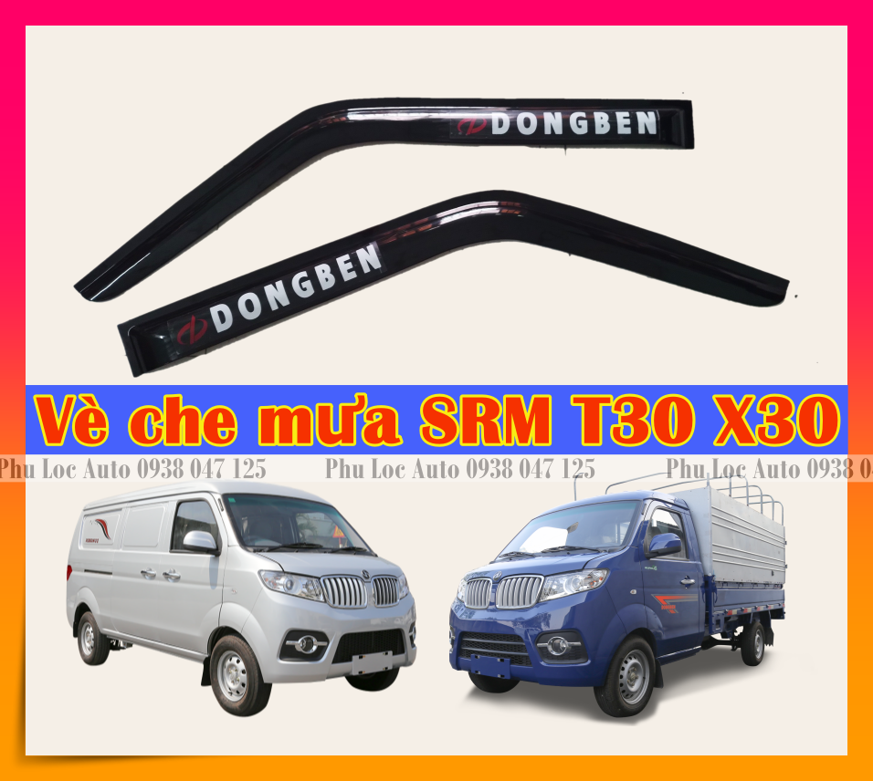 Vè Che Mưa Xe bán tải Dongben X30 2 chỗ ( giá 1 cặp) Vè Che Mưa Xe bán tải Dongben X30 2 chỗ ( giá 1 cặp)